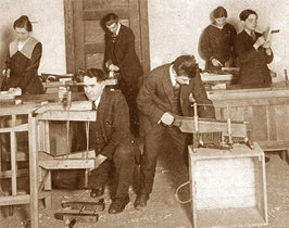 Image of 1917 manual train